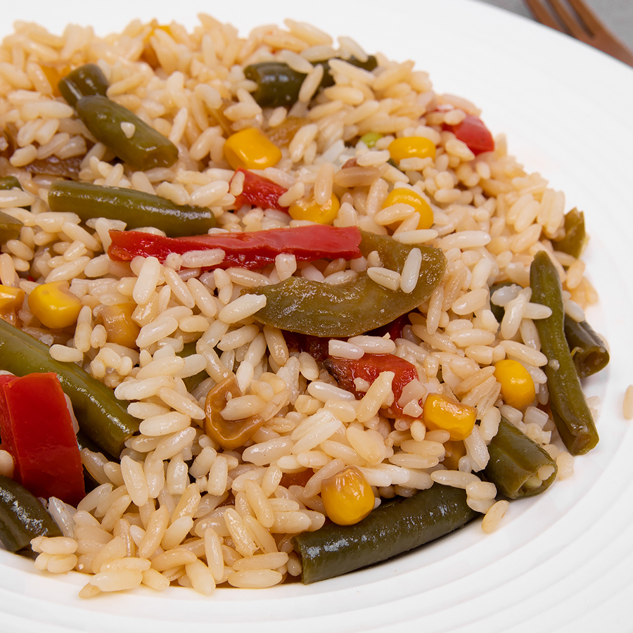 Рис с овощами