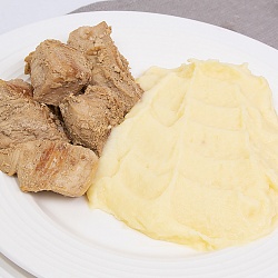 Шашлычок с картофельным  пюре