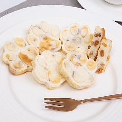 Мини-сырники лапки с изюмом
